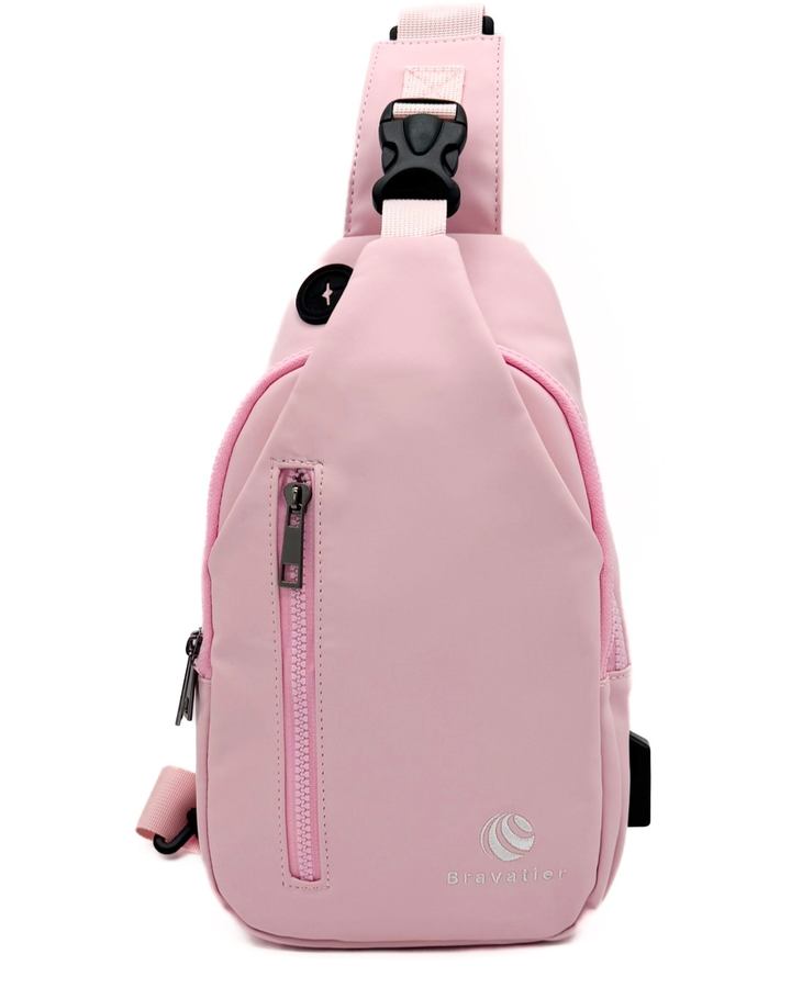 Pink Pulse Crossbody Sling Bag