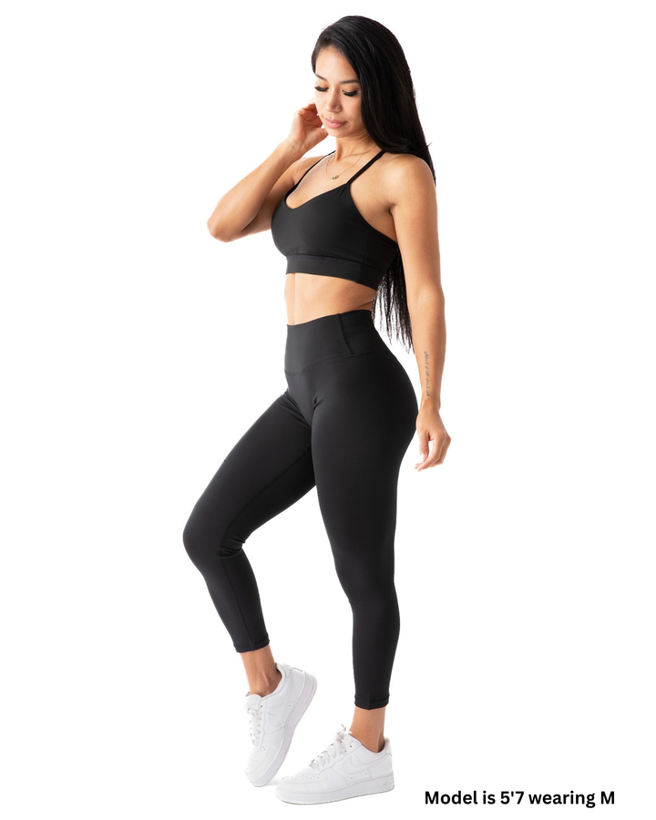 Boost Hidden Scrunch Yoga Leggings, Squat Proof, 4-Way Stretch, Moisture Wicking, High-Waist