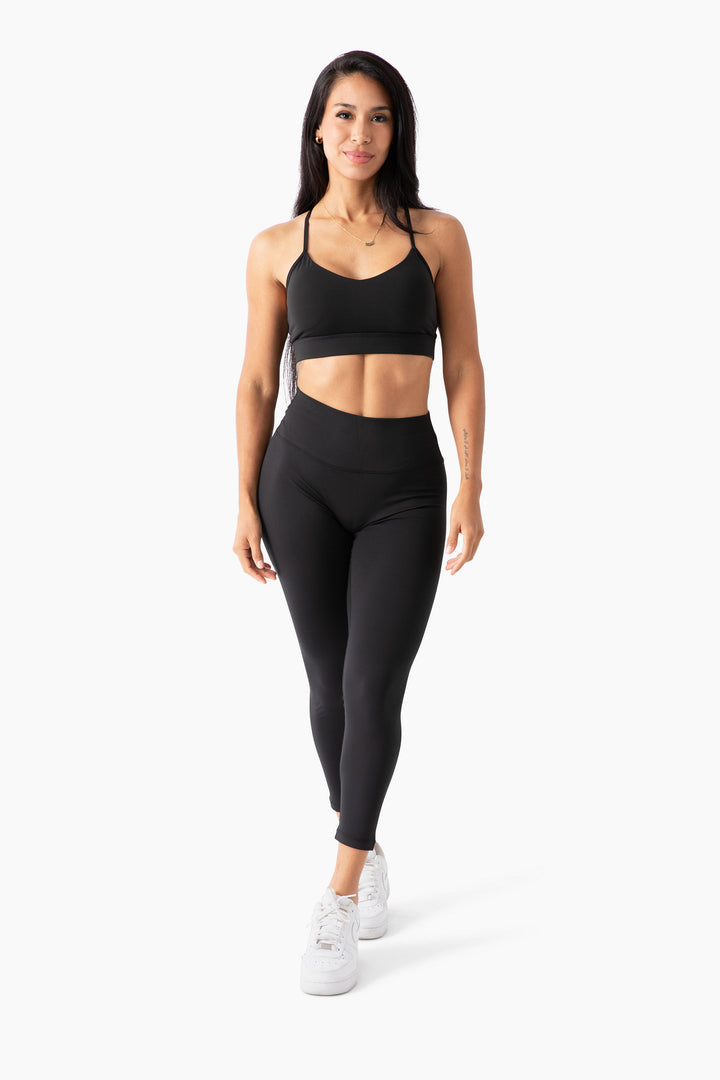 Boost Hidden Scrunch Yoga Leggings, Squat Proof, 4-Way Stretch, Moisture Wicking, High-Waist