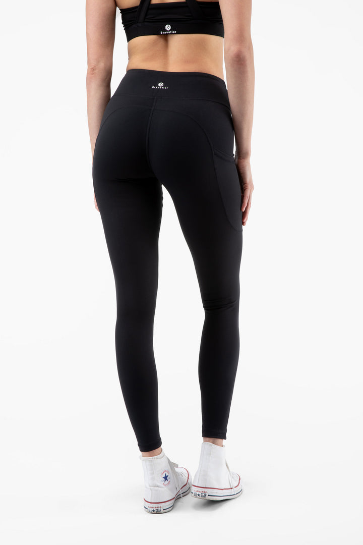 Haven Leggings, Two Pockets, Squat-Proof, Moisture-Wicking, 4-Way-Stretch, High-Waist