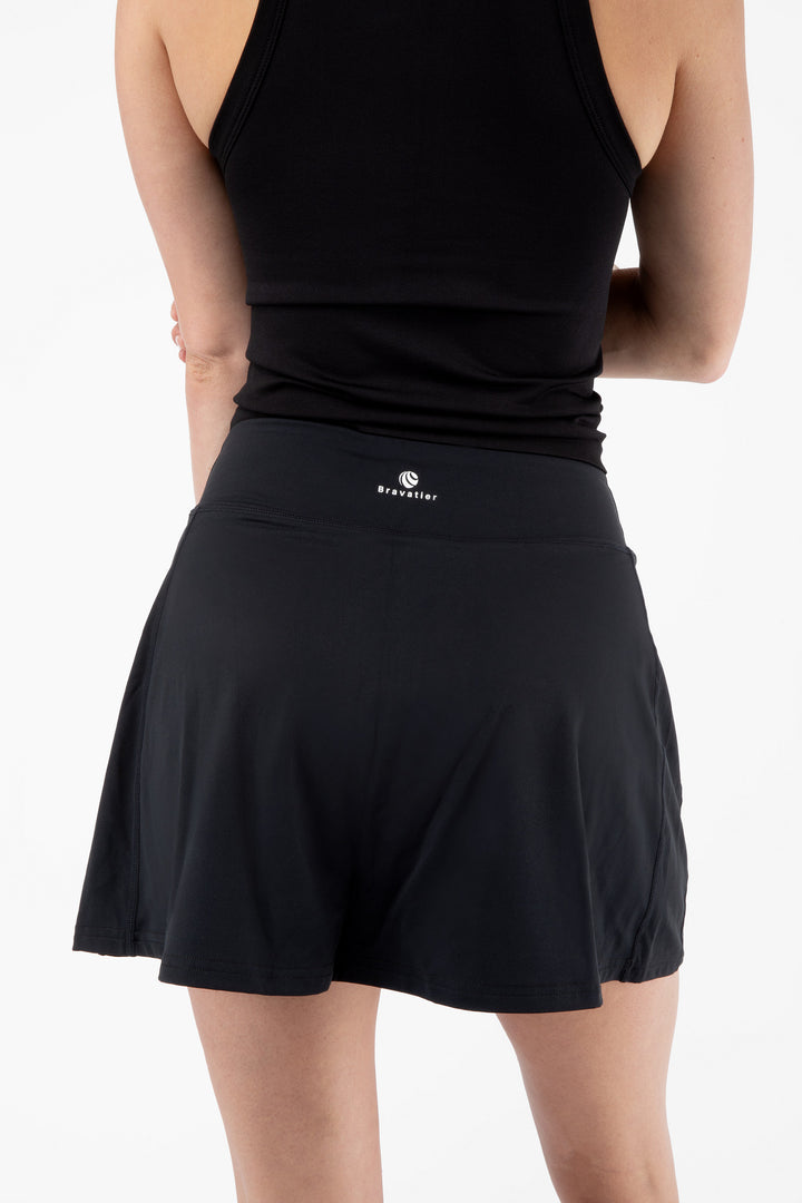 Swift Skort, Two Hidden Side Pockets, 4-Way Stretch, Moisture-Wicking