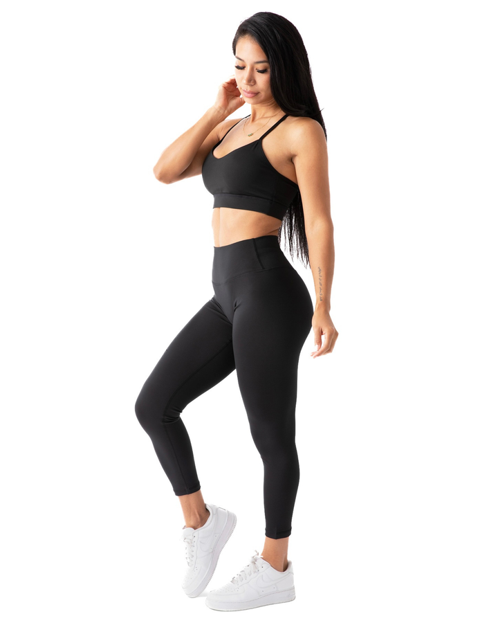 Boost Hidden Scrunch Yoga Leggings, Squat Proof, 4-Way Stretch, Moisture Wicking, High-Waist