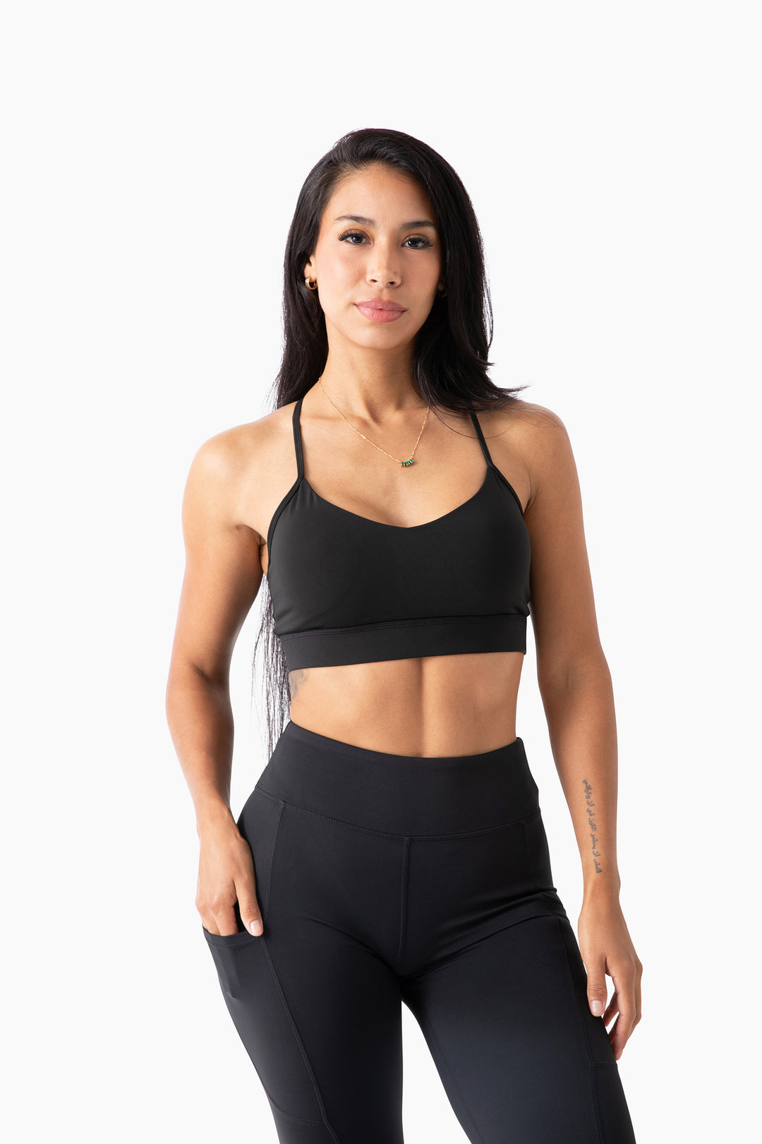 Haven Yoga Leggings, Two Pockets, Squat-Proof, Moisture-Wicking, 4-Way-Stretch, High-Waist