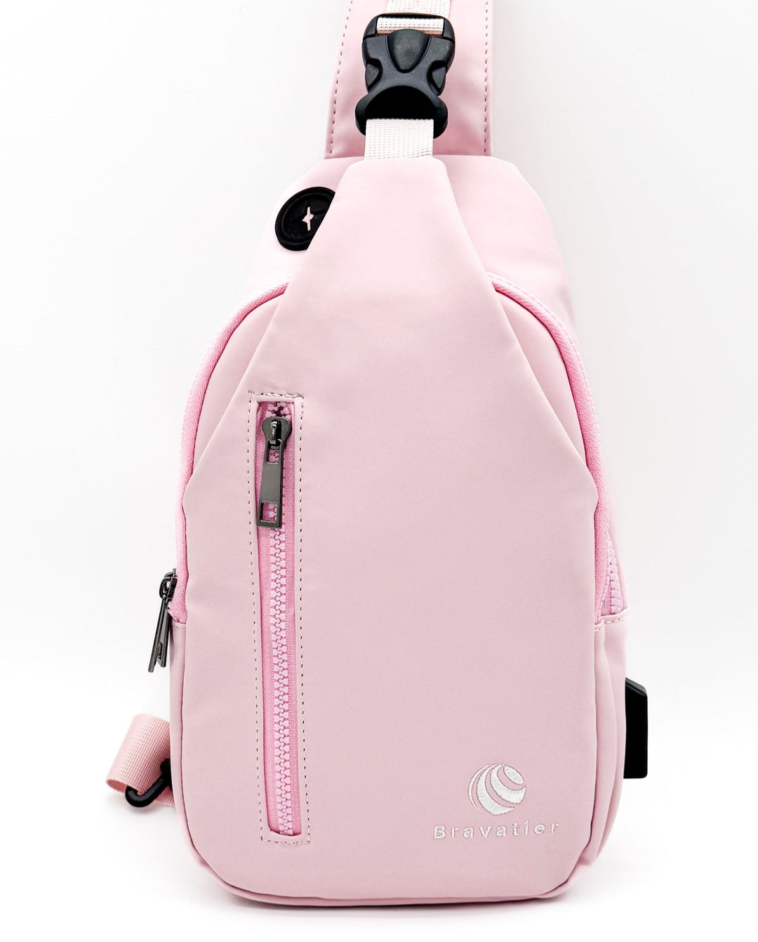 Bravatier Pink Pulse Crossbody Sling Bag