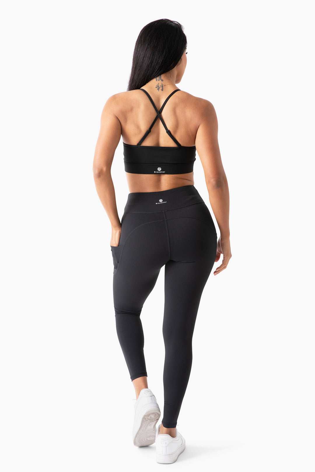 Haven Yoga Leggings, Two Pockets, Squat-Proof, Moisture-Wicking, 4-Way-Stretch, High-Waist